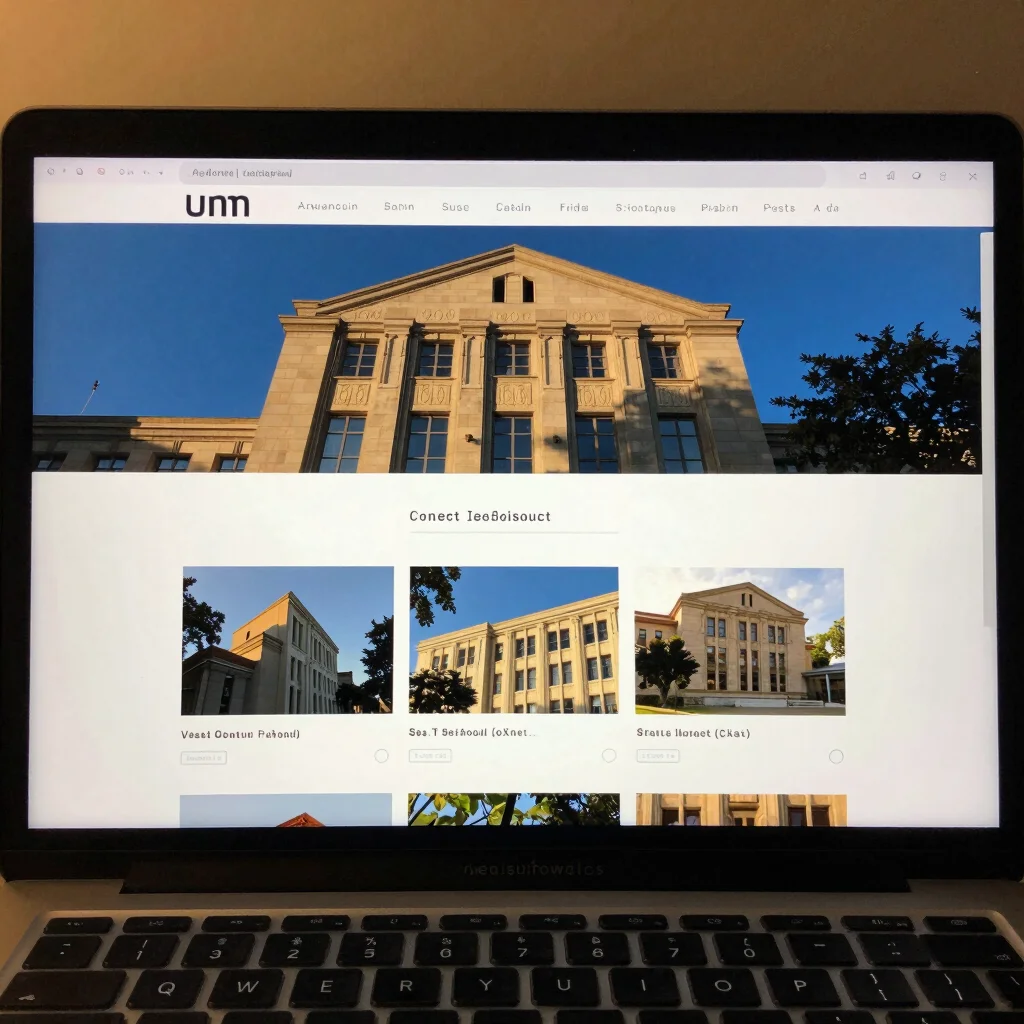 Pantalla de ordenador mostrando la arquitectura de un sitio web con contenido jerárquico y navegación intuitiva, tonos c